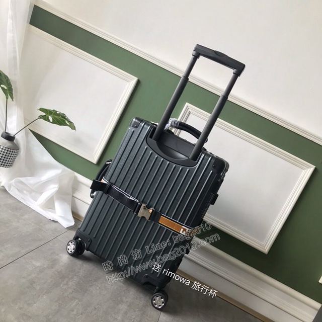 Rimowa拉杆箱 66627 Fendi x rimowa 全鋁鎂合金 日默瓦拉箱 馮彥霖同款旅行箱xzx1005